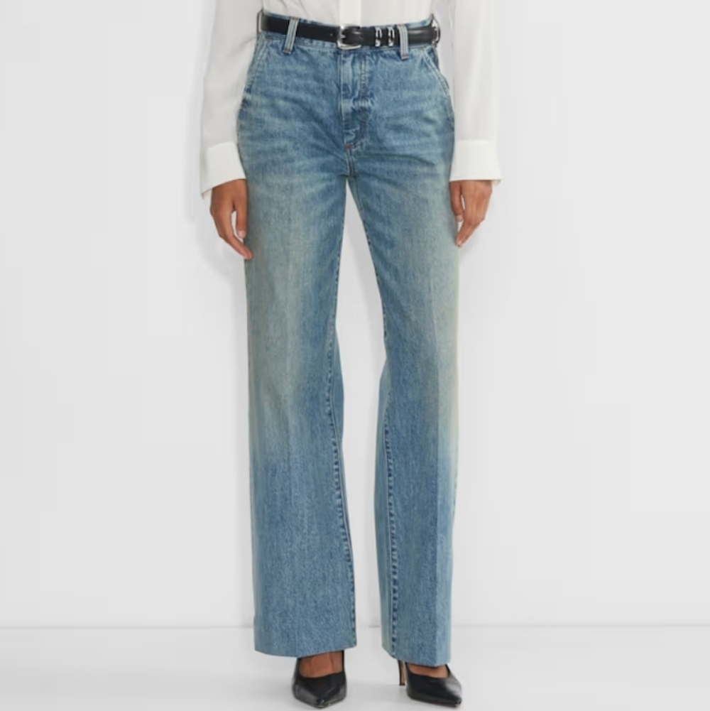 Classic Blue Women's Jeans The '90s Trouser Lo-rise Jeans